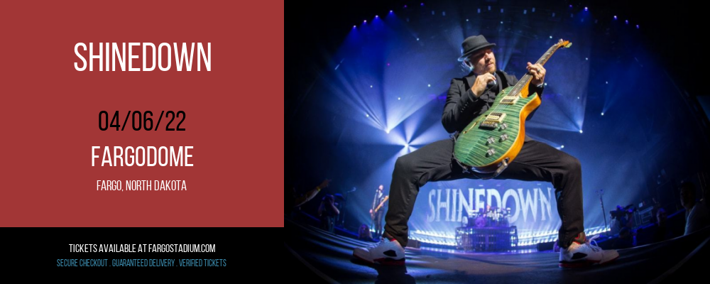Shinedown at FargoDome tickets Shinedown at FargoDome