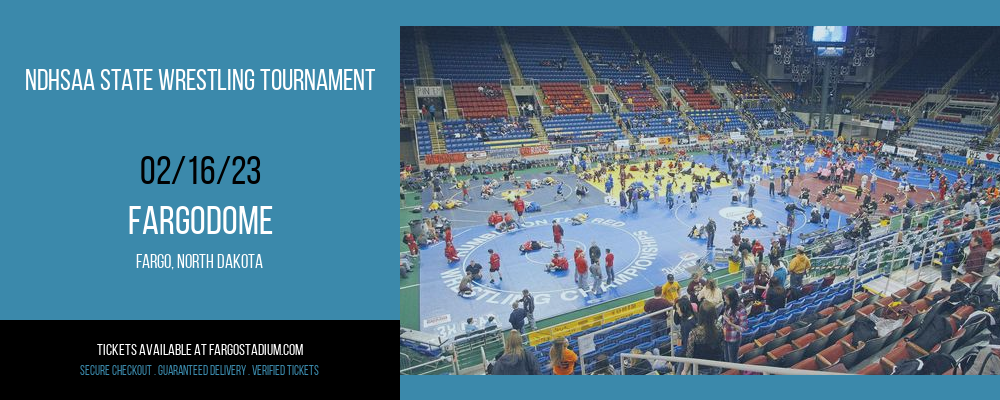 NDHSAA State Wrestling Tournament at FargoDome tickets NDHSAA State Wrestling Tournament at FargoDome