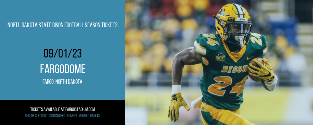 North Dakota State Bison Football Season Tickets at Fargodome